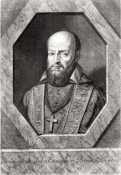 Portrait of Francois de Sales by Jean Morin